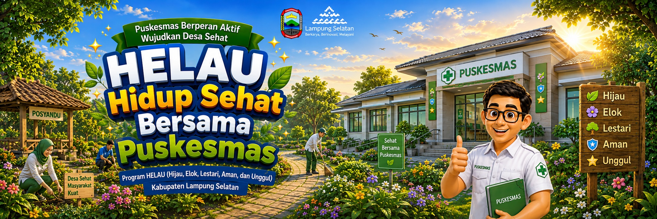 Program HELAU Puskesmas Katibung